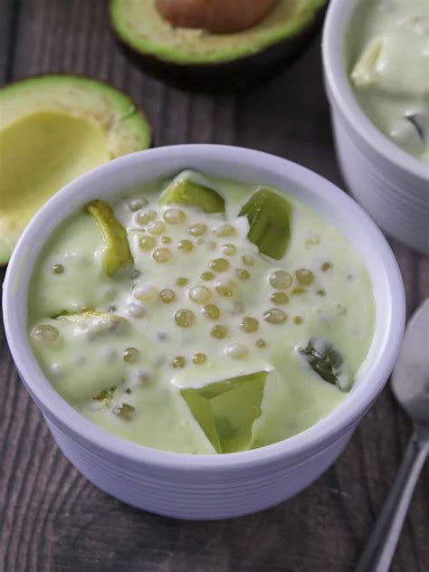 filipino avocado dessert